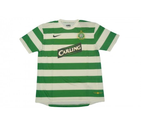 Celtic 07/08 Home White&Green Soccer Jersey